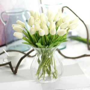 real touch tulip bouquet