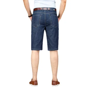 slim fit denim jorts men