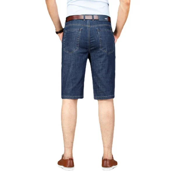 slim fit denim jorts men