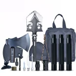 tactical survival shovel axe