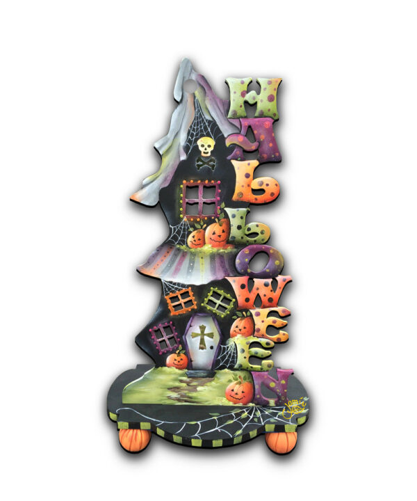Artisanal Halloween Door Hanger