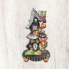 halloween door decor