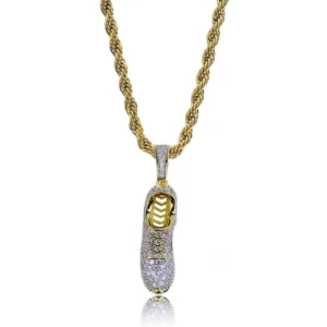 sneaker pendant necklace